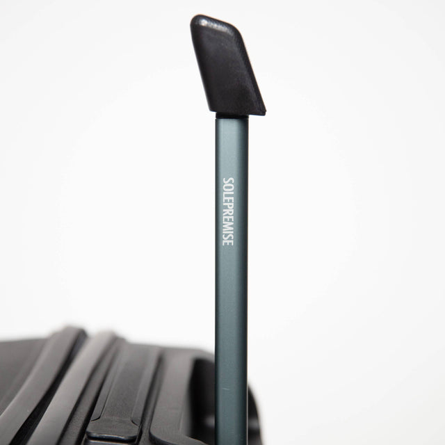 20-inch Black Carry-On Hardcase Roller Luggage with 360° Wheels