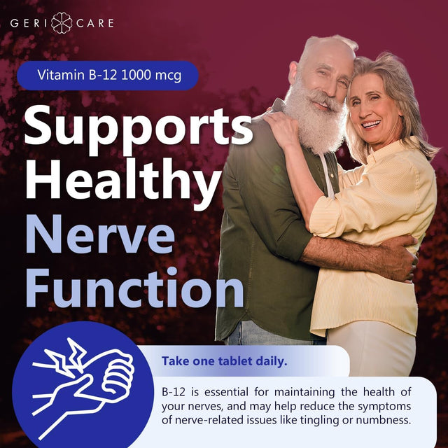 Geri-Care Vitamin B-12 Supplement, 1000 mcg