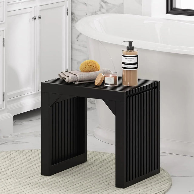 Hausvita HiKingQueens 35" Dining Bench, Indoor Wood Bench for Entryway,Living Room,Kitchen and Bedroom (Nature, Long Bench)