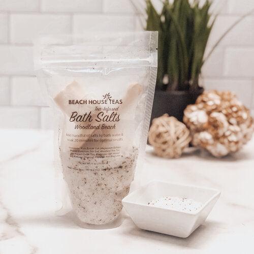 Woodland Beach Tea-Infused Bath Salts