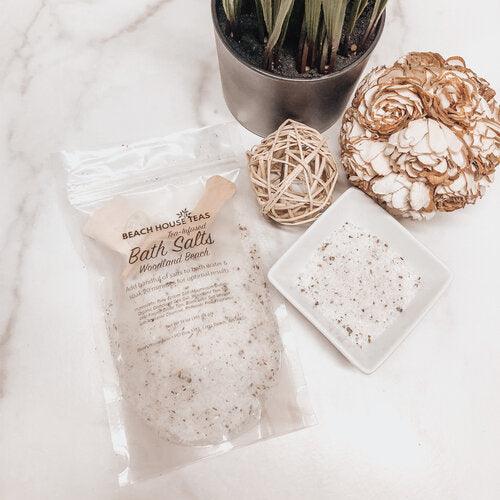 Woodland Beach Tea-Infused Bath Salts