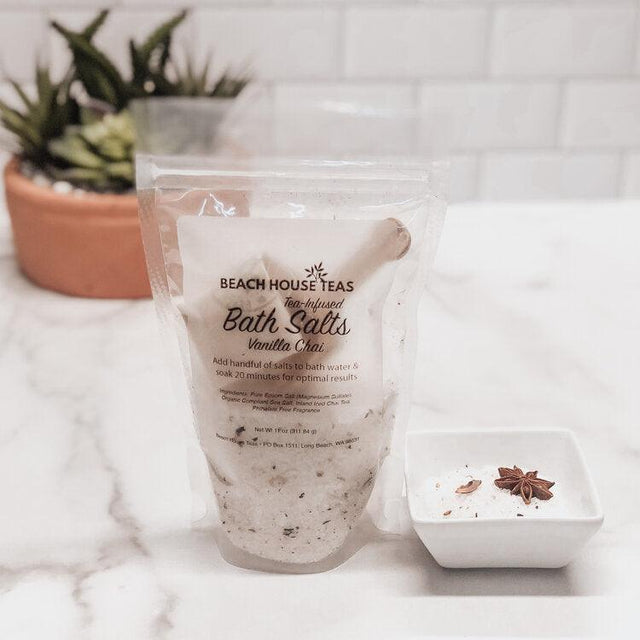 Vanilla Chai Tea-Infused Bath Salts