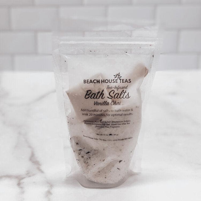 Vanilla Chai Tea-Infused Bath Salts