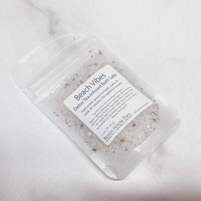 Beach Vibes Detox Tea-Infused Bath Salts