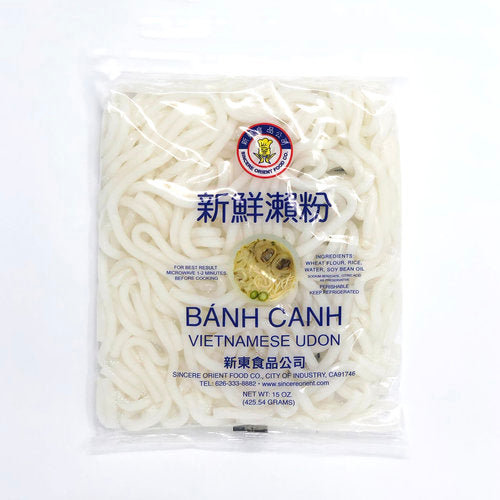 Sincere Vietnamese Rice Udon - BÁNH CANH - BLUE 15 oz
