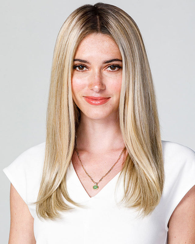 EasiPart T HD 18 inch (Exclusive) | Monofilament Synthetic Hair Topper by Jon Renau