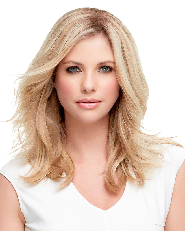 Top Style HH 12 inch (Exclusive) | Monofilament Remy Human Hair Topper by Jon Renau