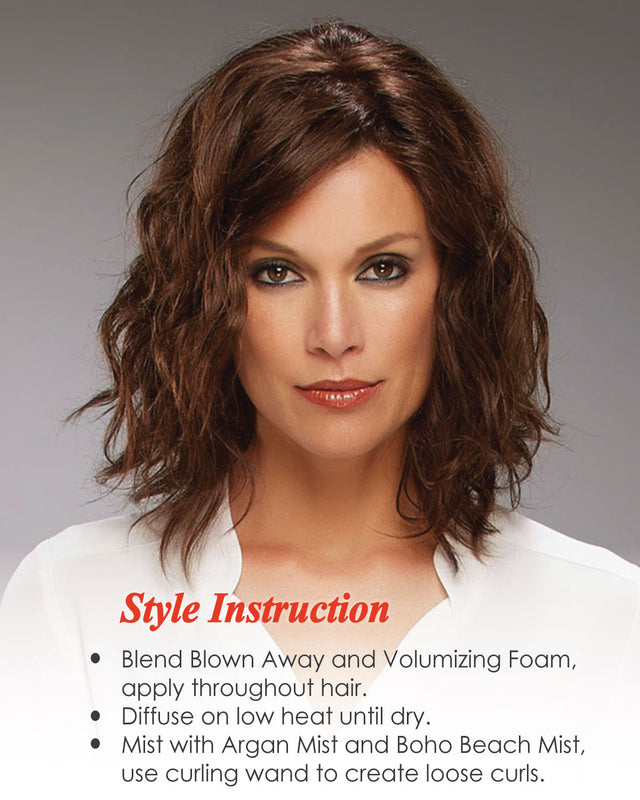 Carrie (Exclusive) | Lace Front & Monofilament Human Hair Wig by Jon Renau