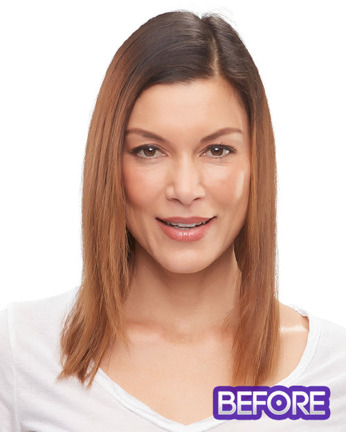 EasiPart French XL 18 inch | Monofilament Remy Human Hair Topper by Jon Renau
