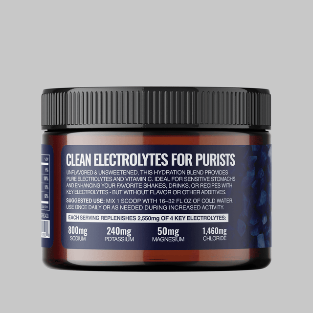 Raw Unflavored Electrolytes