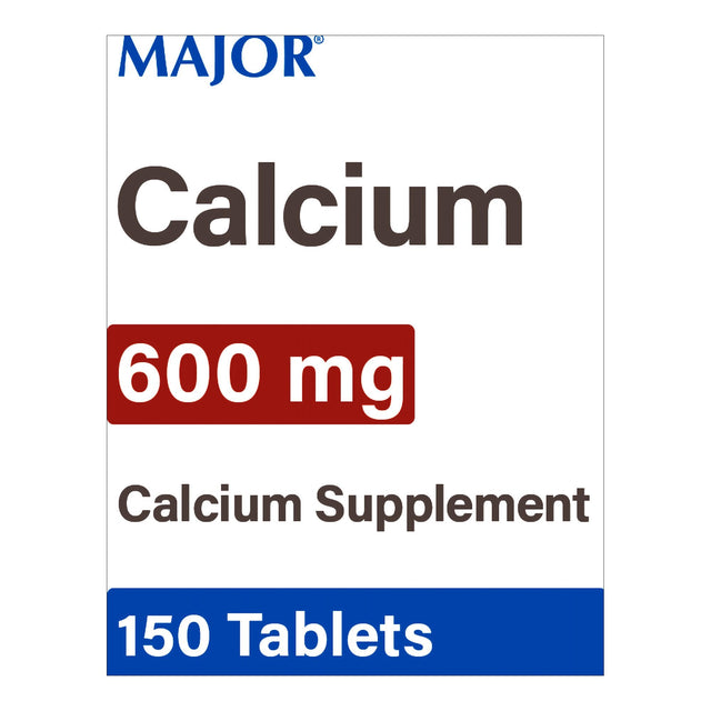 Major Calcium Carbonate Joint Health Supplement, 600 mg