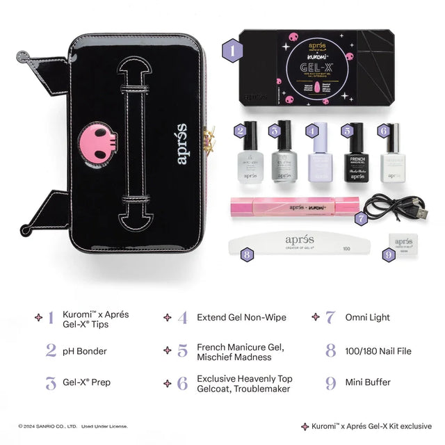 Kuromi Nail Extension Kit