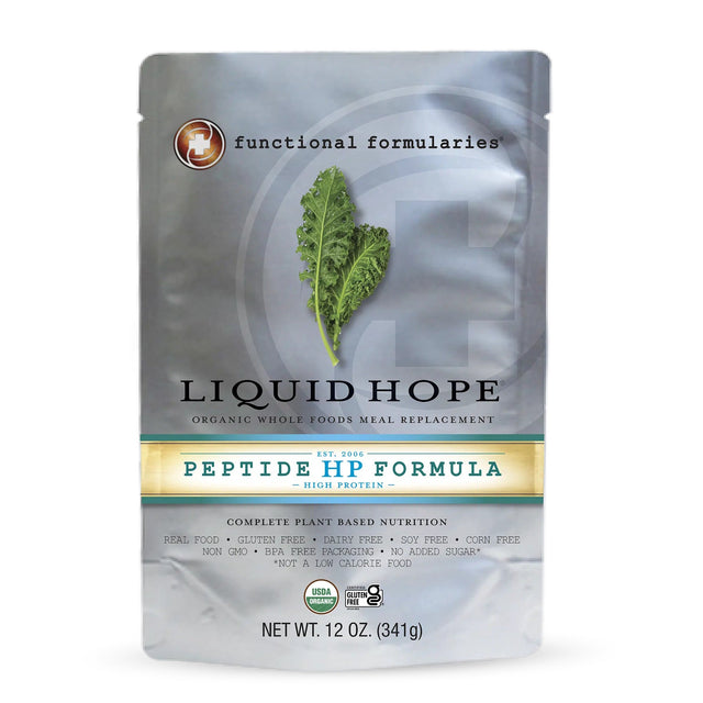Liquid Hope Peptide High Protein Adult Formula, Unflavored