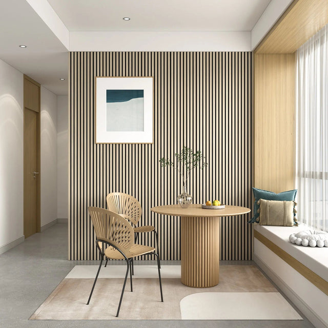 MDF Acoustic Slat Wood Wall Panels