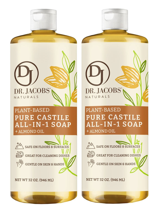 Almond All in 1 Castile Soap - Thin Formula