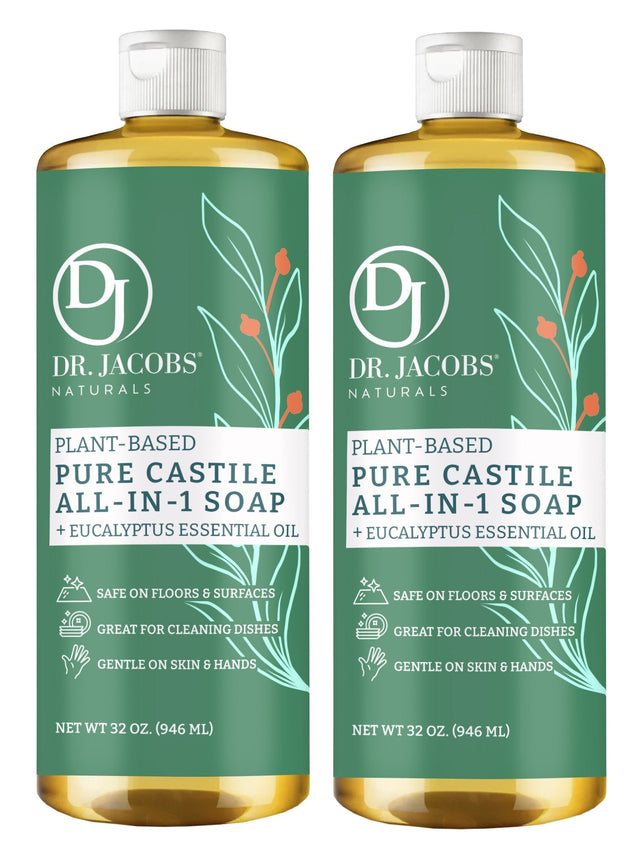 Eucalyptus All in 1 Castile Soap - Thin Formula