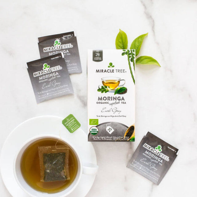 Organic Moringa Tea, Earl Grey