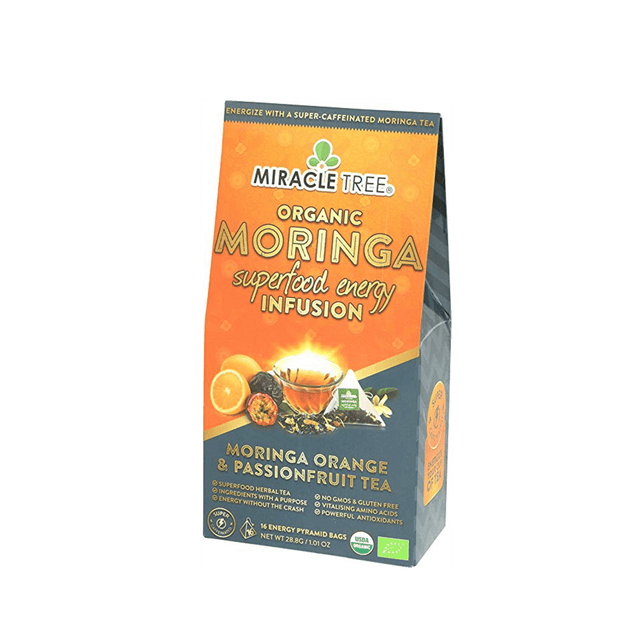 Moringa Energy Tea, Orange Passionfruit