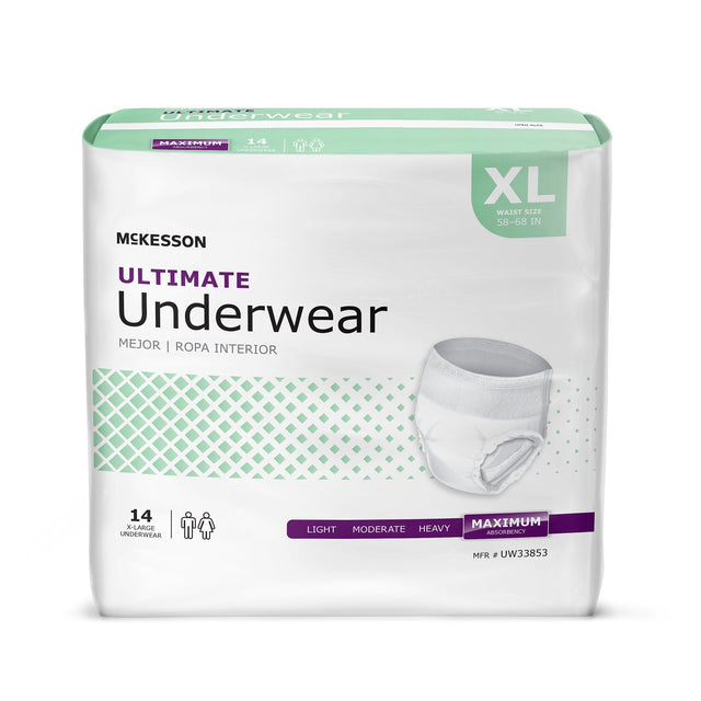 McKesson Adult Pull Up Underwear, Ultimate