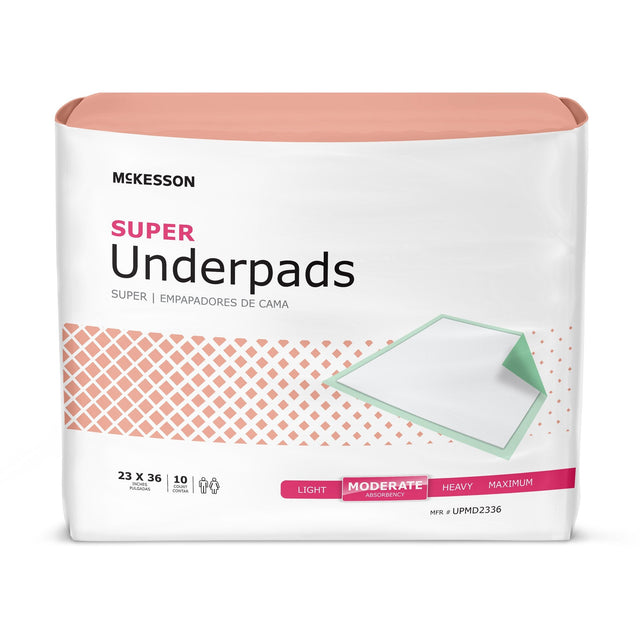 McKesson Super Underpads, Moderate