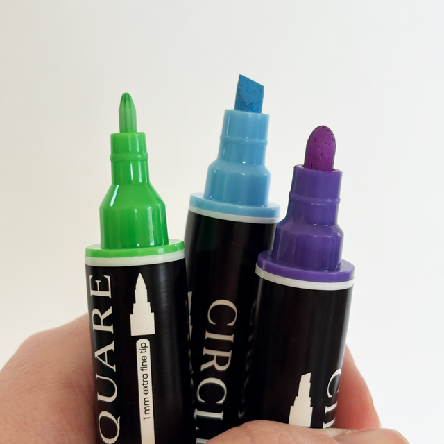 Neon Multi-Tip Chalk Markers