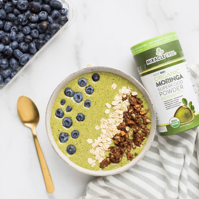 100% Organic Moringa Canister