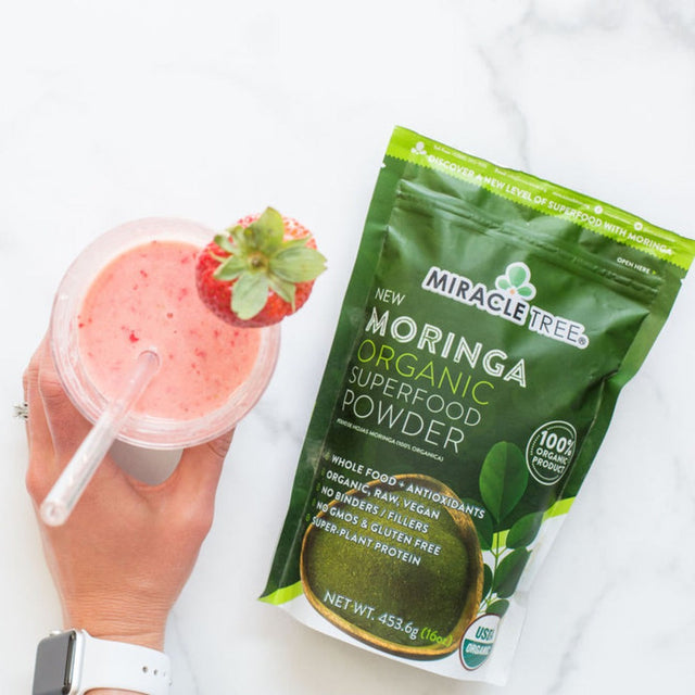 100% Organic Moringa Pouch