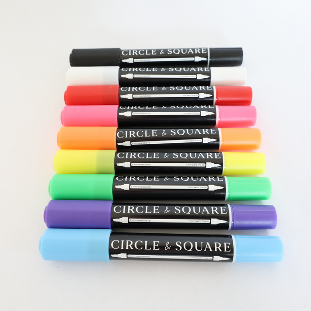 Neon Multi-Tip Chalk Markers