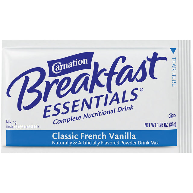 Carnation Breakfast Essentials Powder Drink Mix, French Vanilla