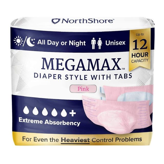 NorthShore MEGAMAX Adult Diapers
