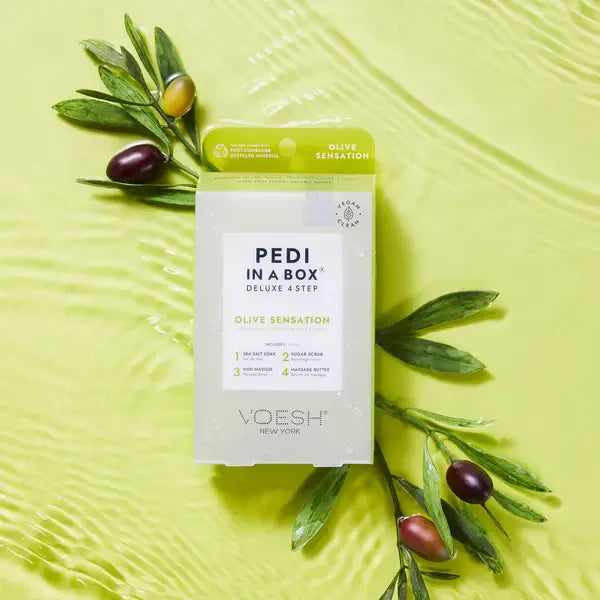 VOESH 4 Step Spa Pedicure Individual Use Box