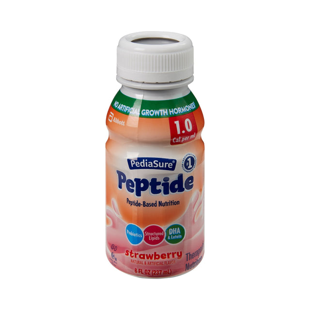 PediaSure Peptide 1.0 Cal, Strawberry, 24/CS