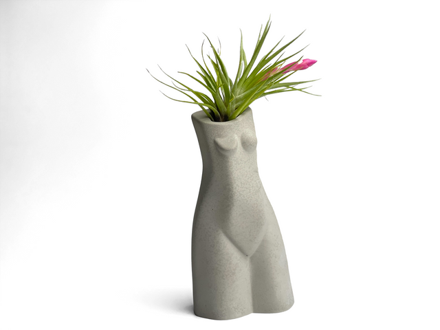 Female Body Vase | AIR PLANT HOLDER