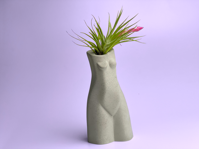 Female Body Vase | AIR PLANT HOLDER