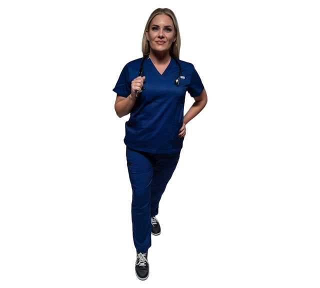 MJ V-Neck Scrub Top (Unisex)