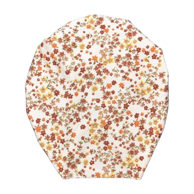 Marjorie | Neutral Summer Floral | Classic Headwrap