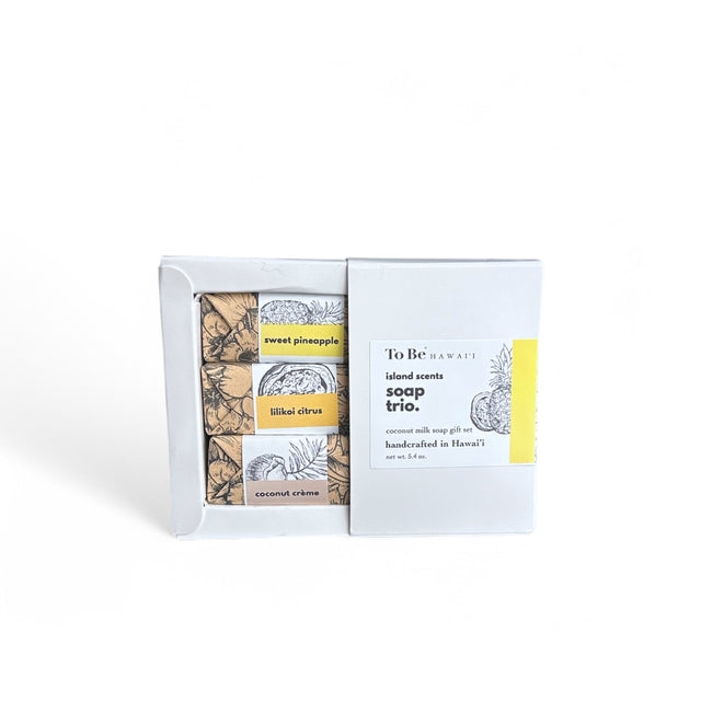 Tropical Scents Luxury Bar Soap Trio