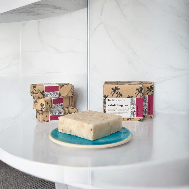 Hawaiian Lei Exfoliating Bar.