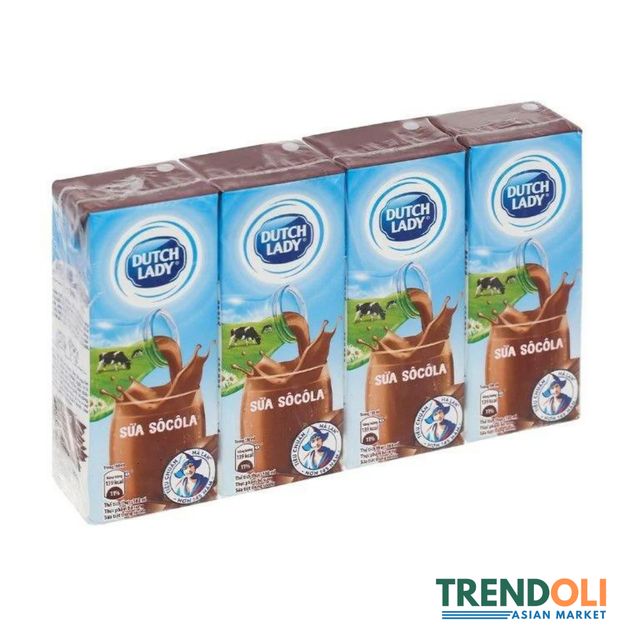 Dutch Lady Sweetened UHT Milk 180ml each - pack of 4