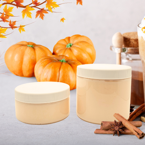 No Label Honey Sugar Scrubs - Pumpkin Spice Latte | Fall Pedicure