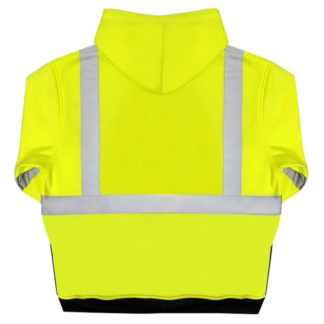 Safety Main 05LWJYB Lightweight Jacket, Class 3, Hi-Vis Yellow with Black Bottom, Pack of 3