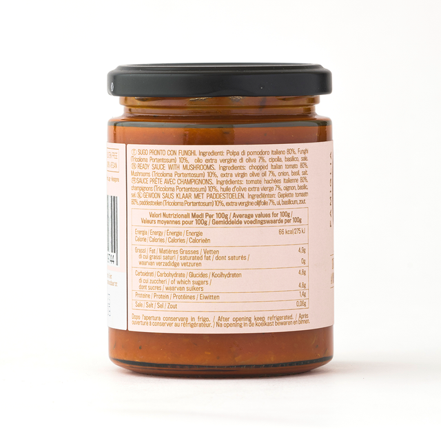 Sugo Pronto Funghi (READY MUSHROOM SAUCE)