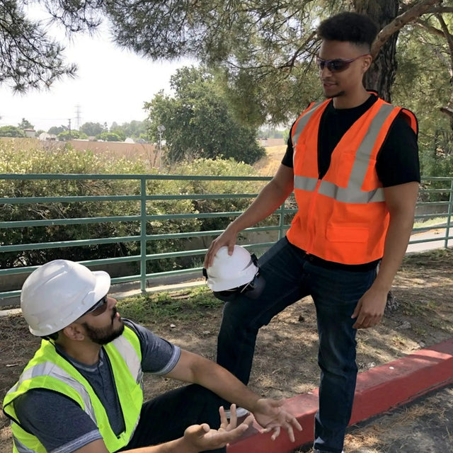 Safety Main 05EAMYZ Economy Vest, Class 2, All Mesh, Hi-Vis Yellow, Pack of 5