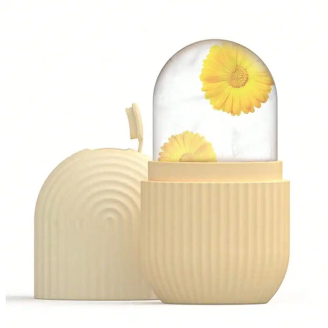 Upgraded Ice Roller Face and Eye Beauty Massage Silicone Ice Cubes Tighten Skin Reduce Skin Temperature Skin Care Tool