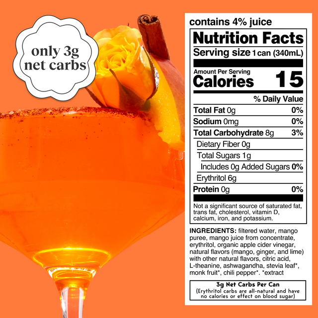 spiced mango (botanical tea | 12 pack)