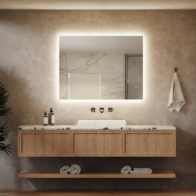 Standard Sleek Backlit LED Bathroom Mirror
