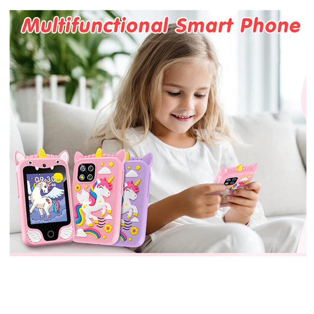 Unicorn Play Smartphone Touchscreen Games Camera Video Music