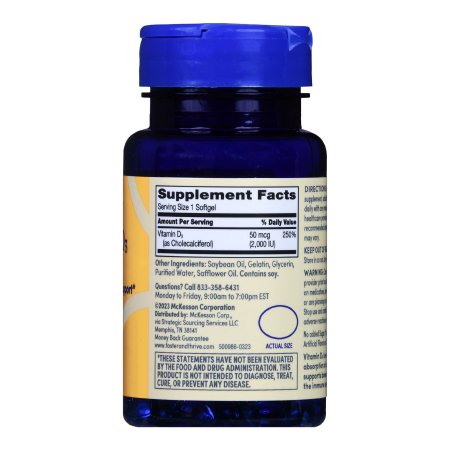 Foster & Thrive Vitamin D3 Supplement, 2000 IU