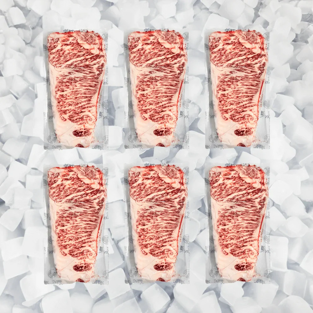 A5 Japanese Wagyu NY Strip Steak (Bulk Case)