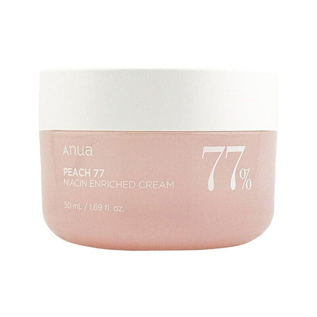 Anua Peach 77 Niacin Enriched Cream 50Ml / 1.69Oz, Anua Peach Cream, Korean Skin